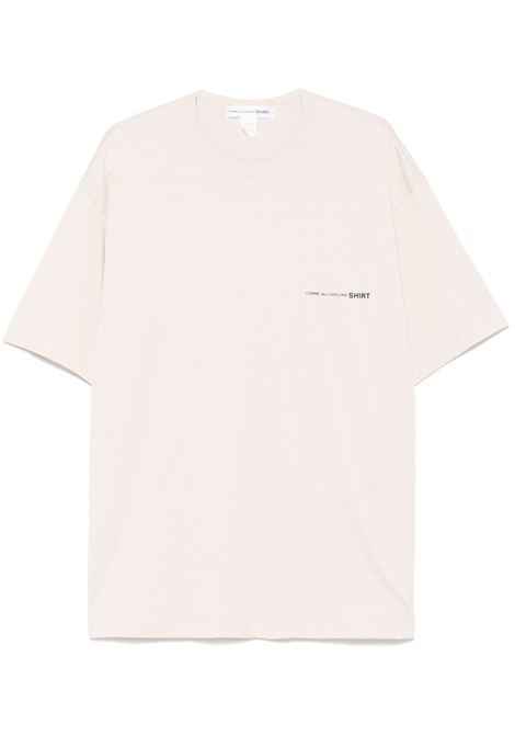knit t-shirt man pink COMME DES GARÇONS SHIRT | FO-T0234